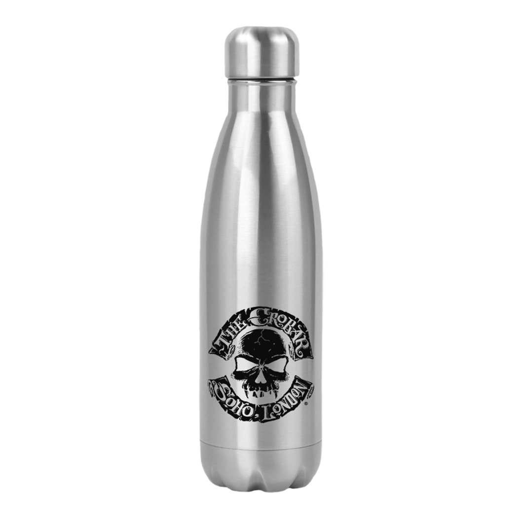 Classic Skull Logo Travel Bottle - Stainless Steel