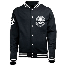 Load image into Gallery viewer, Crobar Classic Logo Varsity Jacket (Black)
