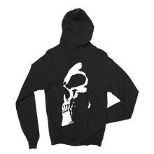 Load image into Gallery viewer, Half Skull Zip Hoodie
