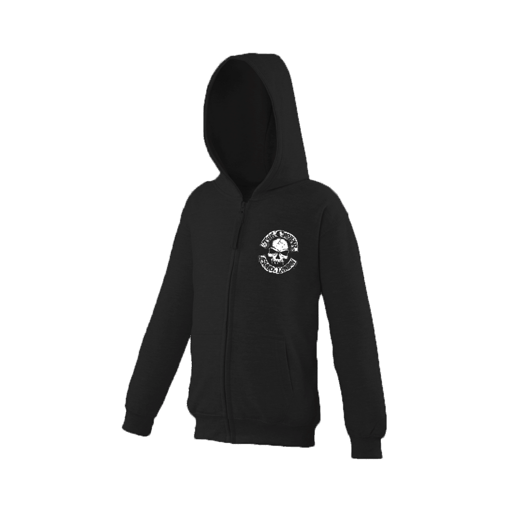 Classic Skull Logo Zip Hoodie (Kids)