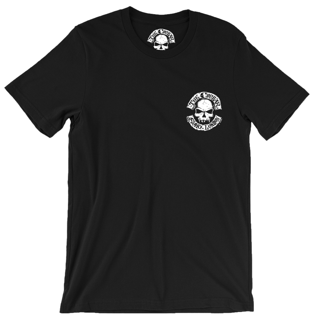 Classic Skull Logo Double Sided T-Shirt