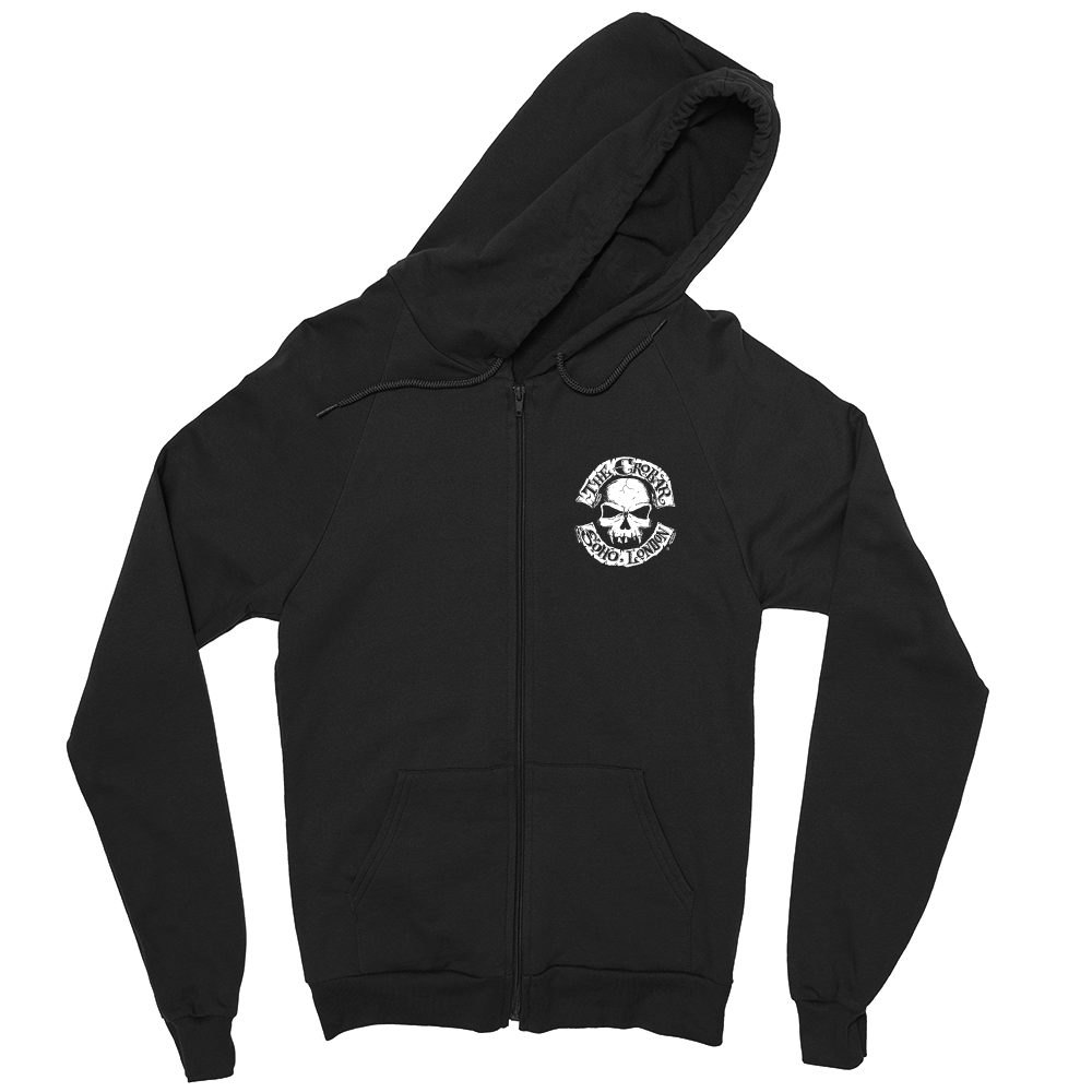 Classic Skull Logo Zip Hoodie