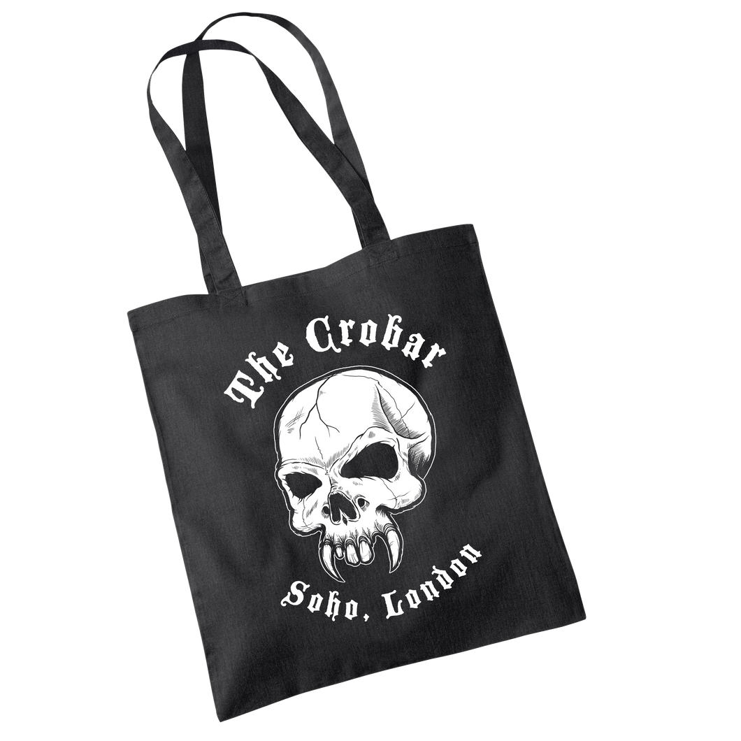 Fang Skull Tote Bag