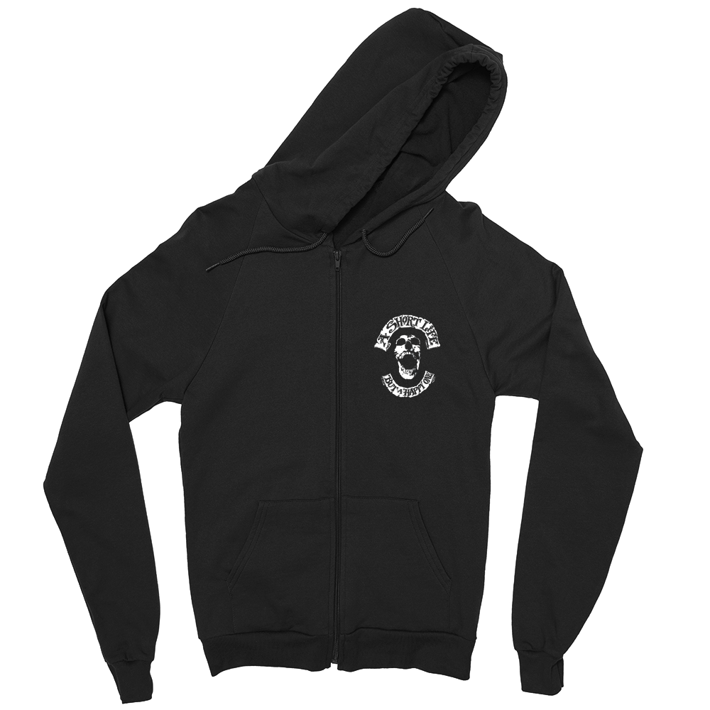 Short Life Zip Hoodie